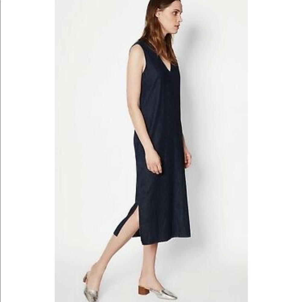 NWT Equipment Connery denim dress